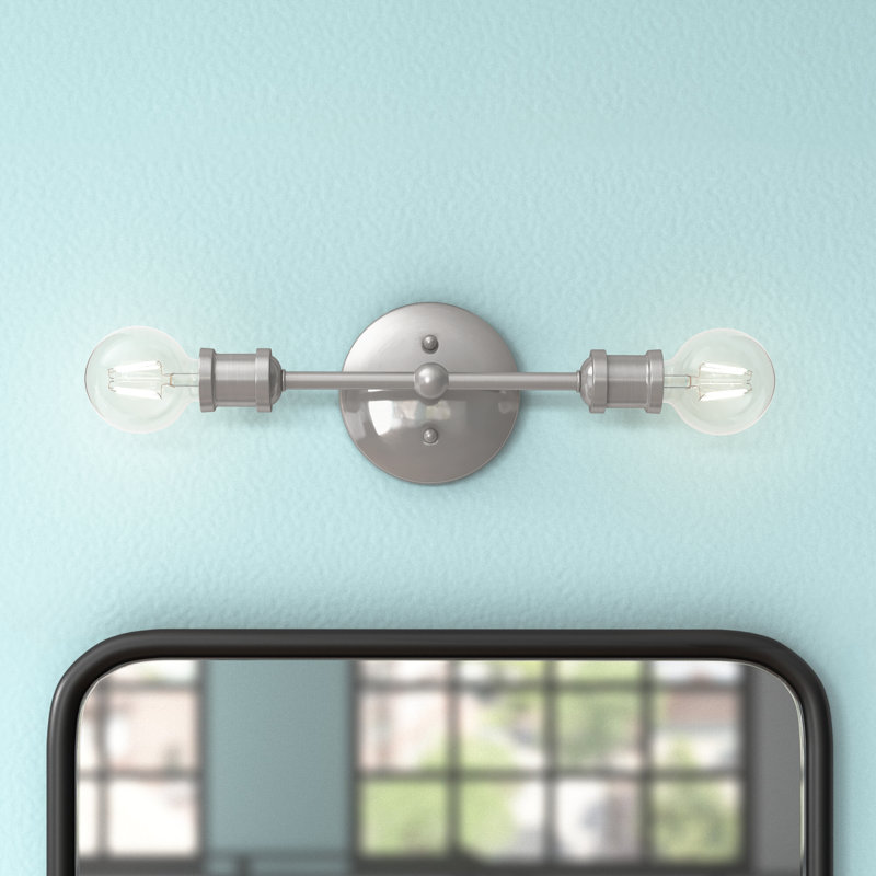 Grogan 2 - Light Dimmable Vanity Light, Brushed Nickel