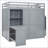 Full Size Loft Bed With Wardrobe-871801178