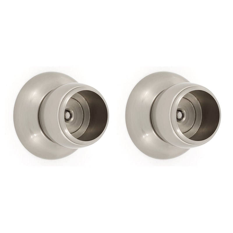 Shower Rod Bracket, Satin Nickel