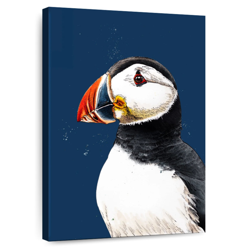 Brampt Clive The Puffin, 39" H x 26" W
