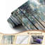 Papier peint adhésif pelez et collez, décor de forêt onirique, auvent brumeux, décorations murales boisées H 69 po x l 96 po, papier peint amovible en PVC, adhésif pour chambre à coucher, bureau à domicile-287869033