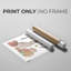 CuteAutumnForestII - Impression sur toile seulement - NON-CADRE-1168107980