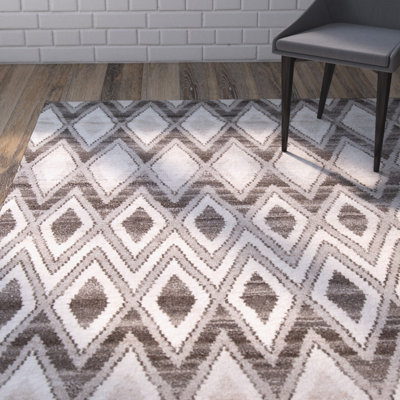 Fullwood Wool Geometric Indoor Rug