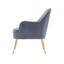 Fauteuil en velours de 26 po Alaiya-512914504