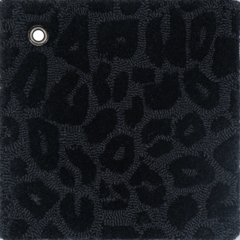 Leopardess Onyx Hand-Tufted Responsible Wool Rug, Runner 2'6" x 5'