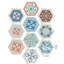 20cm W x 23cm L PVC Peel and Stick Mosaic Tile
