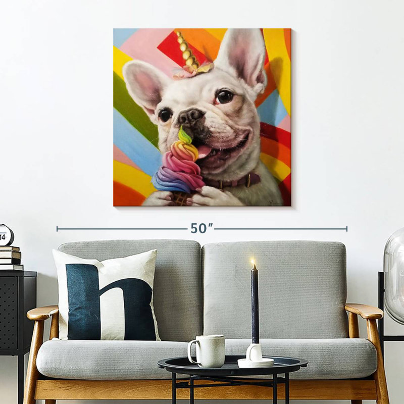 Crowle Rainbow Party, 30" H x 30" W