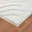 Tapis à motif géométrique crème Koo-1355611025