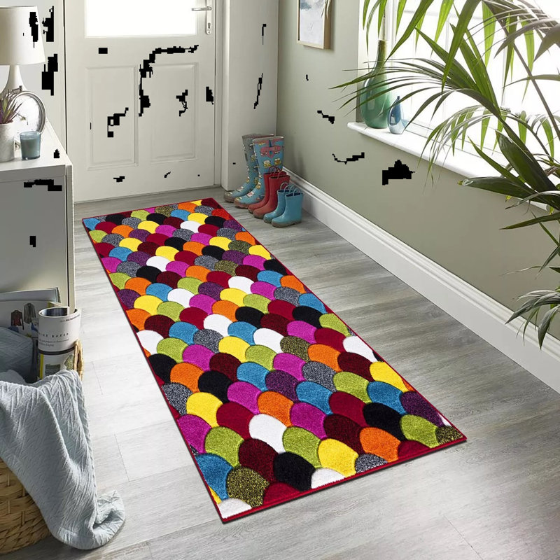 Saila Abstract Hand Tufted Area Rug, Rectangle 80 x 150cm
