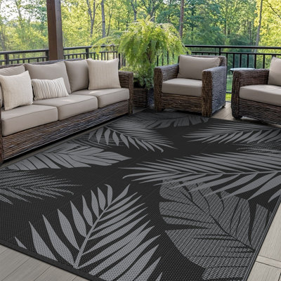 Reversible Waterproof Indoor /Outdoor Area Rug