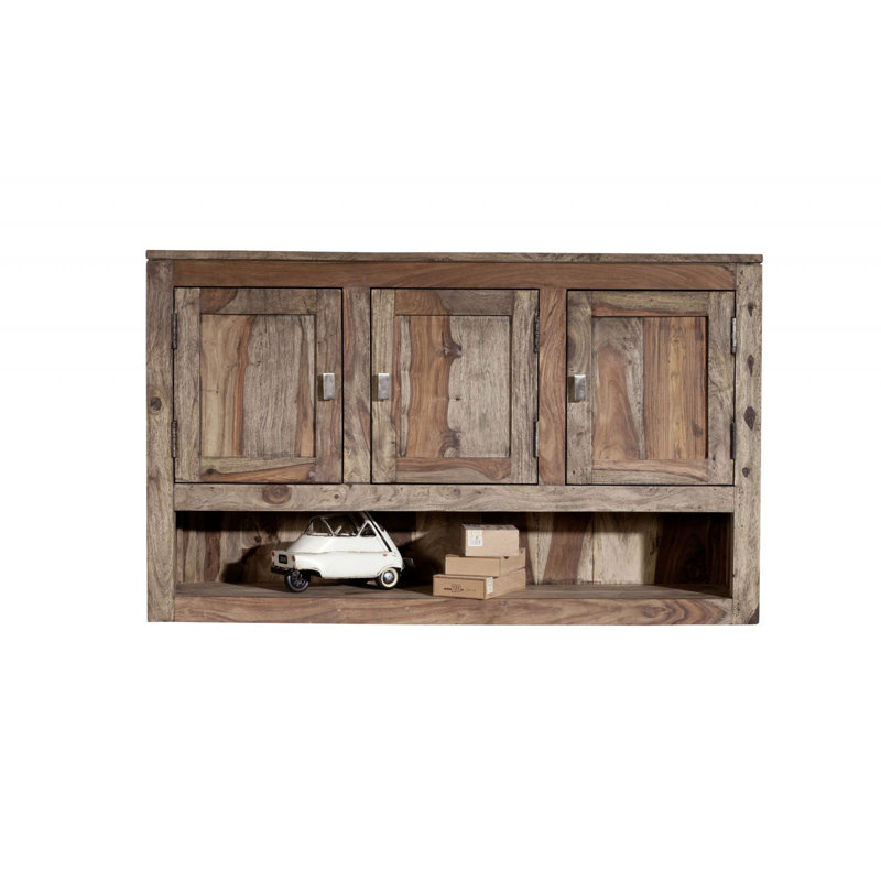 Nature Rosewood Solid Wood Floating Shelf