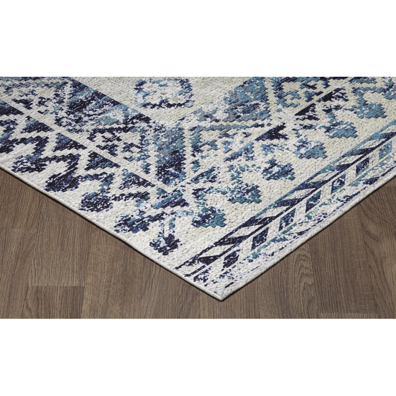 Sparx Washable Indoor Area Rug, Rectangle 5' x 7'