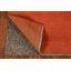 Tapis orange pour vestibule moderne Gabbeh 3 x 5