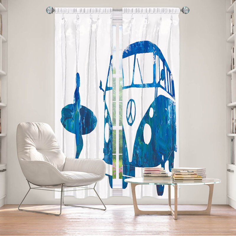 Paire de rideaux occultant en polyester Acen, L 20 po x L 61 po