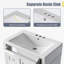 Meuble-lavabo simple avec plateau Thaddeus-1375064656