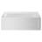 Town Square S 60 " L x 30 " W Alcove / Tile in and Mounting / Installation Required Soaking Fiberglass Bathtub-35381493