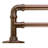 Shongopovi Metal Adjustable Double Curtain Rod-739575146-739575147
