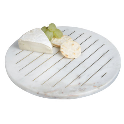 Zayden Marble Round Cutting Board