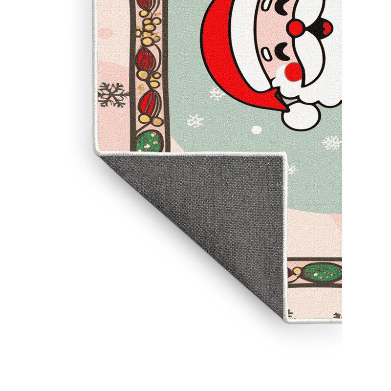 Tapis vacances de Noël The Holiday Aisle®, Rectangulaire 3 pi x 5 pi