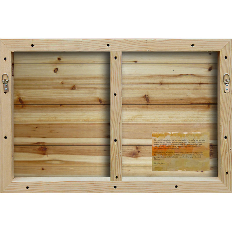 « dayiri », reproduction de peinture à l’acrylique sur bois, H 40 po x l 60 po x P 1,5 po