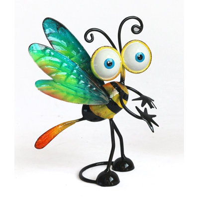 Comical Honeybee Garden Sculpture