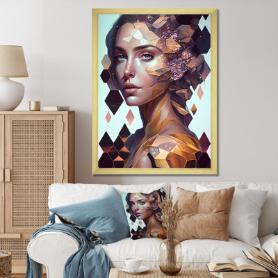 " Crystal Hexagon Woman II "