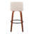 Thea 30" Fixed-Height Bar Stools with Bent Wood Legs & Round Footrest-129427565-129427569-129427576