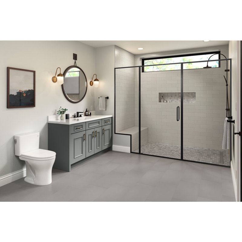 Motif II™ 4" x 12" Ceramic Patterned Tile, Taupe
