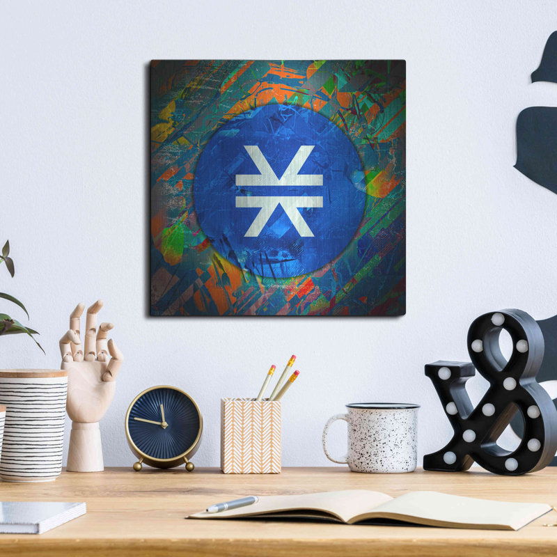 STX Stacks Crypto ', H 12 po x l 12 po