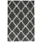 Ines Geometric Dark Gray/Ivory Area Rug-1492811180