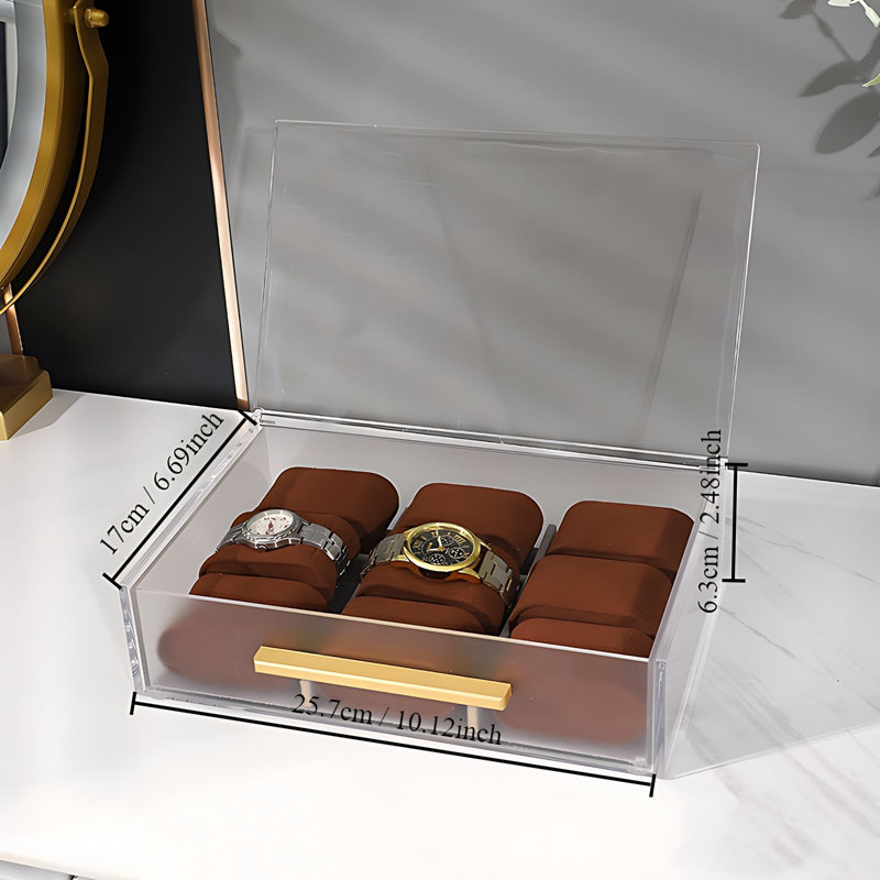 Boîte à montre +