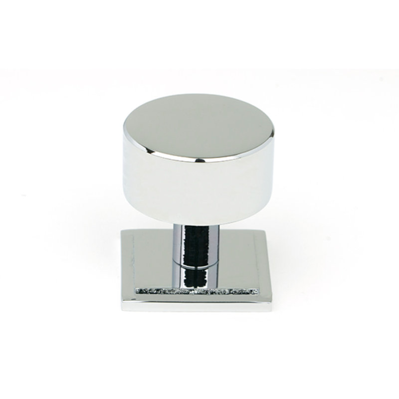 320mm Square Knob, Polished Chrome