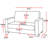Collection Blue Bed With Storage Feature - Versatile For Living Room, Crafted Microfiber Function Home, Quality Materials