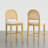 26''H Rattan Bohemian Solid Wood Counter Stool-1286019614-1285605242