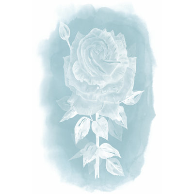 Ghost Rose II - Wrapped Canvas Print