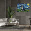  «Portugaise portugaise Starry Night» par Rich Monet, art mural sur toile, 60 po x 40 po-130694987