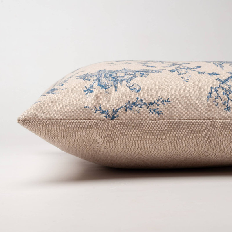 Blue Cushion, 58x58cm, Synthetic filled