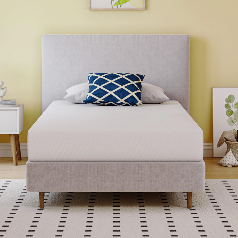 Mattress In A Box, Green Tea Memory Foam Medium Firm, 6 Inch Mattresses For Platform Bed, Twin