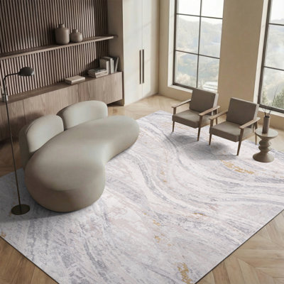 Palma Performance Abstract Rug