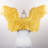 Giant Metallic Gold Wings