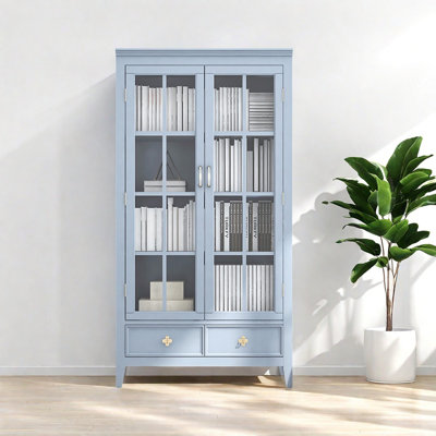 American style luxury dust-proof bookcase