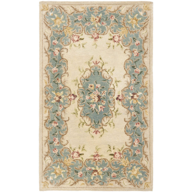 Tapis en laine touffeté à la main Molter, Rectangulaire 3 pi x 5 pi