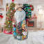 Masterpiece Wood Carved Evergreen Dance Santa Figurine