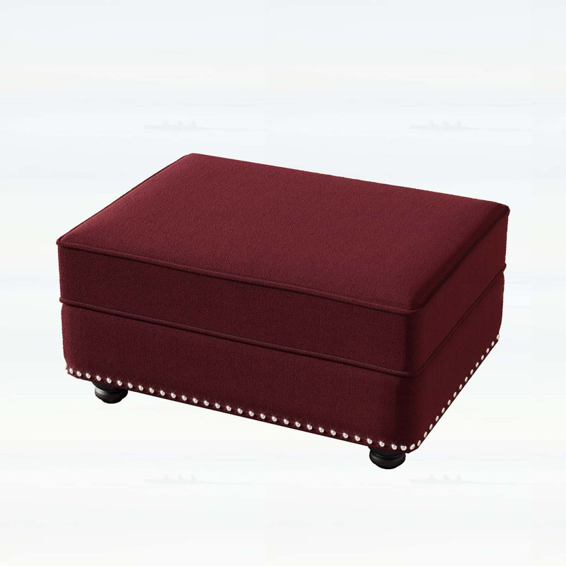 Repose-pieds repose-pieds seulement, Burgundy