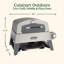 Cuisinart Stainless Steel Countertop Propane Pizza Oven in Gray