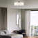 Flaire Fabric Semi Flush Mount