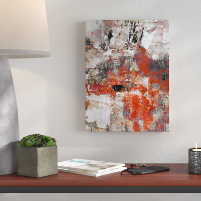« abstract abs v », reproduction d’art sur toile tendue encadrée