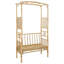 205cm H x 115cm W Bamboo Arched