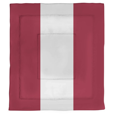 Édredon réversible en microfibre College Stripes Tennessee