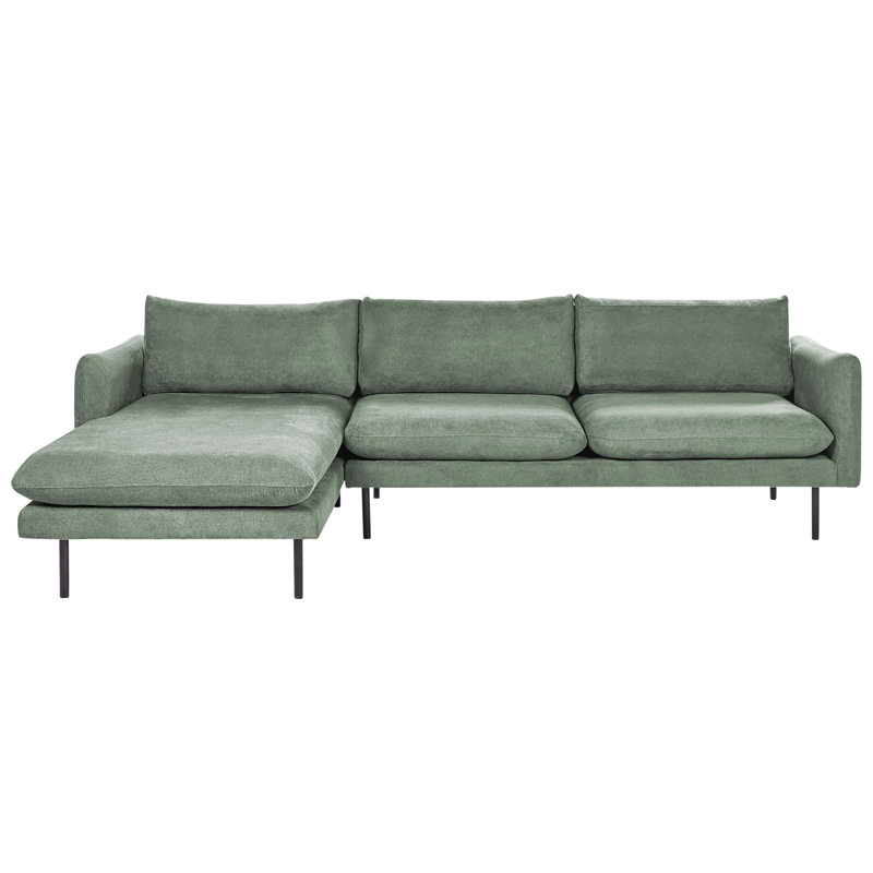 Vinterbro 4 Seater Sofa & Chaise, Green